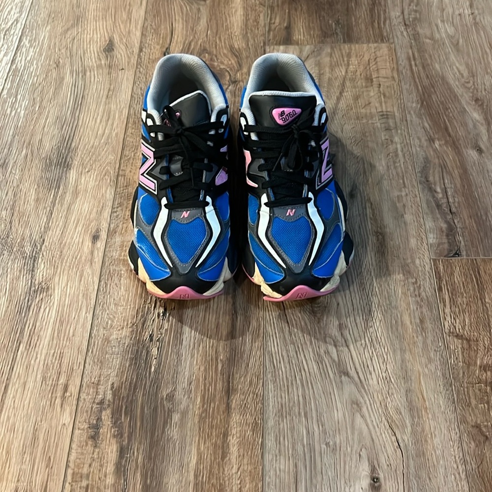 Kids Blue and Pink Athletic Shoes